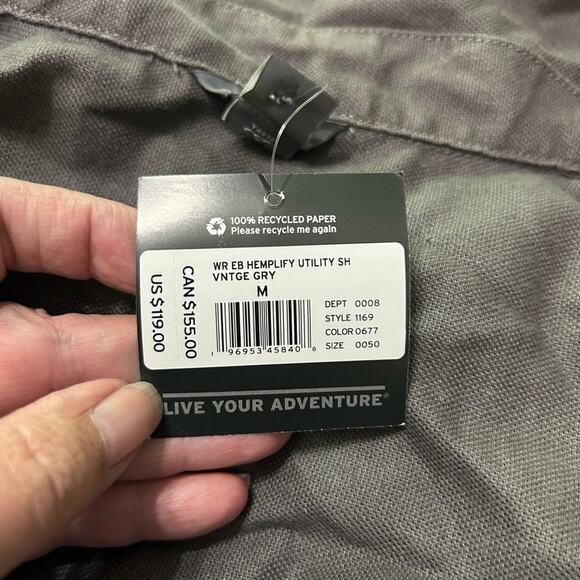 Eddie Bauer Women’s EB Hemplify Utility Shirt Jacket, size M - Picture 4 of 14